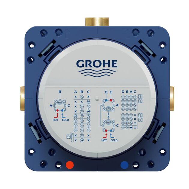 Душевая система скрытого монтажа термостатическая Grohe QuickFix SmartControl UA202802R3, фото , изображение 3 | SNABZHENIE.com.ua Душевая система скрытого монтажа термостатическая Grohe QuickFix SmartControl UA202802R3, фото , изображение 3 | SNABZHENIE.com.ua