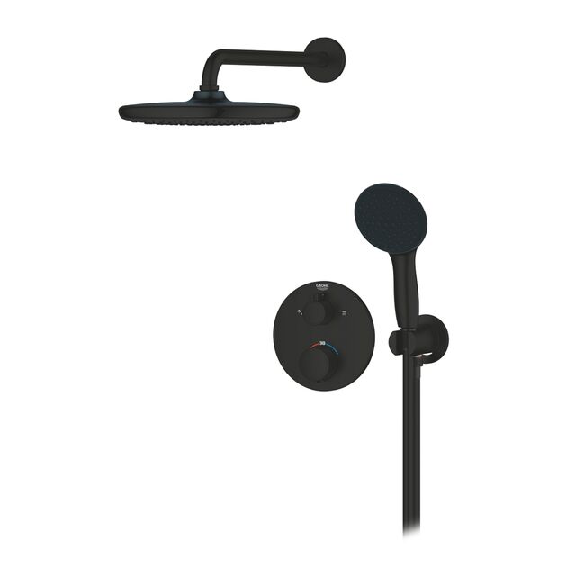 Душевая система термостатическая Grohe QuickFix Precision с Vitalio Start 250 348832430, фото , изображение 4 | SNABZHENIE.com.ua Душевая система термостатическая Grohe QuickFix Precision с Vitalio Start 250 348832430, фото , изображение 4 | SNABZHENIE.com.ua