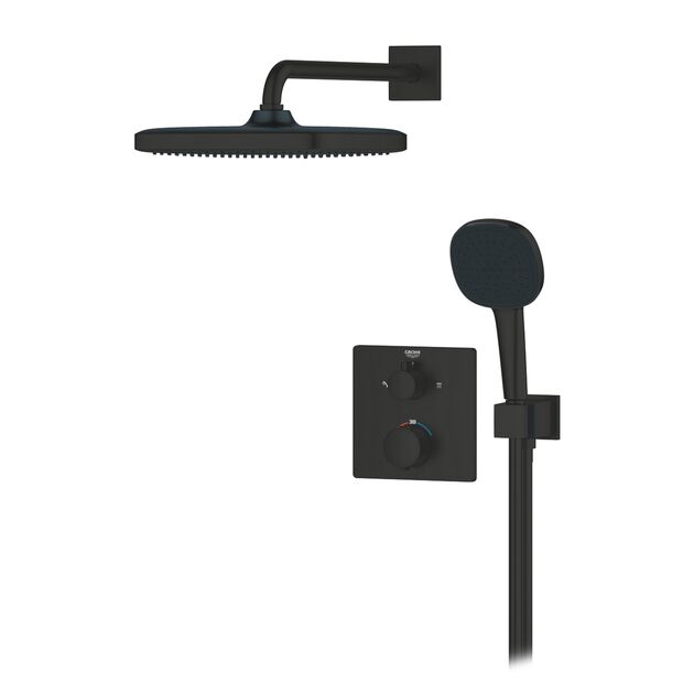 Душевая система термостатическая Grohe QuickFix Precision с Vitalio Comfort 250 348822430, фото , изображение 4 | SNABZHENIE.com.ua Душевая система термостатическая Grohe QuickFix Precision с Vitalio Comfort 250 348822430, фото , изображение 4 | SNABZHENIE.com.ua