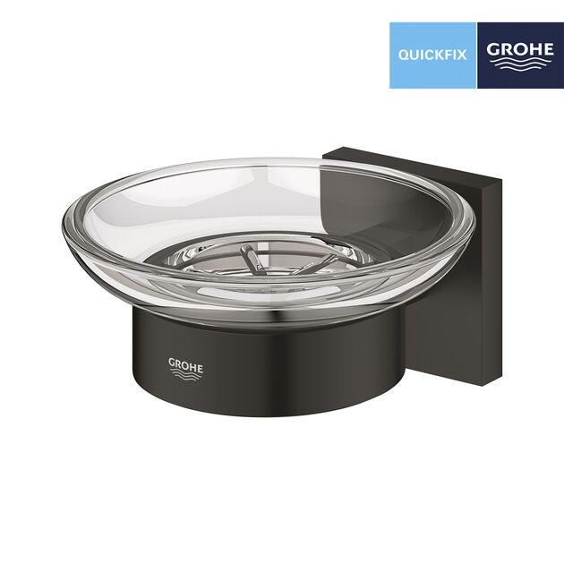 Мыльница с держателем Grohe QuickFix Start Cube 410962430, фото , изображение 3 | SNABZHENIE.com.ua Мыльница с держателем Grohe QuickFix Start Cube 410962430, фото , изображение 3 | SNABZHENIE.com.ua