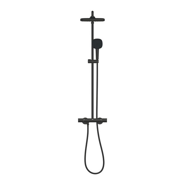 Душевая система термостатическая Grohe QuickFix Vitalio Comfort System 250 Cube 266962431, фото  | SNABZHENIE.com.ua