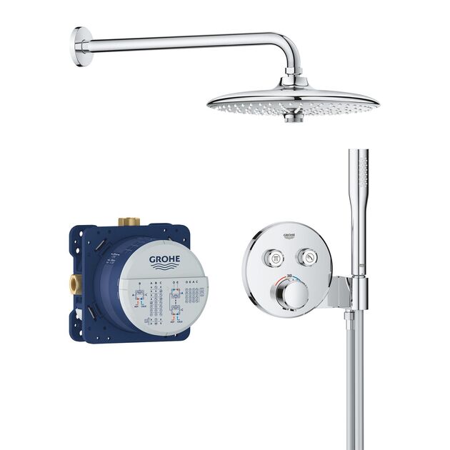 Душевая система скрытого монтажа Grohe QuickFix Precision SmartControl 34878000, фото  | SNABZHENIE.com.ua