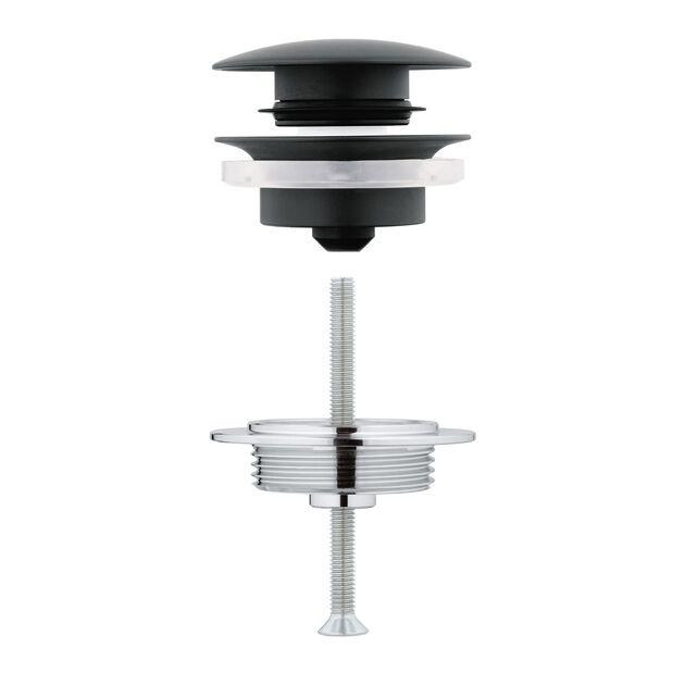 Набор смесителей 4 в 1 для ванной комнаты и кухни Grohe QuickFix Start Black M-Size UA303301MK, фото , зображення 5 | SNABZHENIE.com.ua