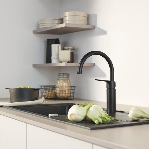 Смеситель для кухни Grohe QuickFix Start 304692430, фото , изображение 6 | SNABZHENIE.com.ua