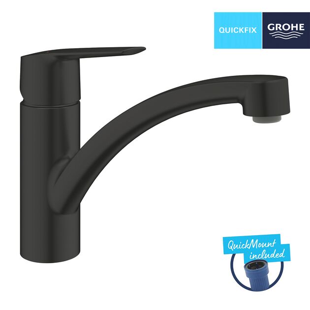 Смеситель для кухни Grohe QuickFix Start 324412432, фото , изображение 3 | SNABZHENIE.com.ua