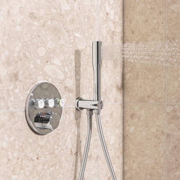 Душевая система скрытого монтажа термостатическая Grohe QuickFix Precision SmartControl 34874000, фото , изображение 6 | SNABZHENIE.com.ua Душевая система скрытого монтажа термостатическая Grohe QuickFix Precision SmartControl 34874000, фото , изображение 6 | SNABZHENIE.com.ua