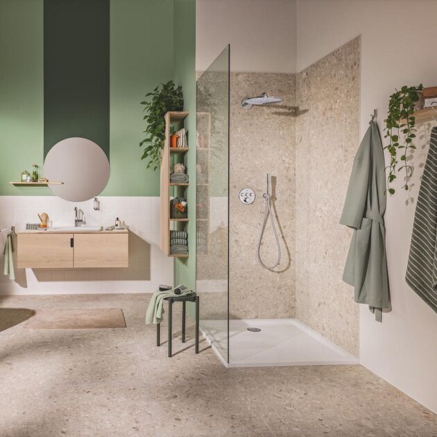 Душевая система скрытого монтажа термостатическая Grohe QuickFix Precision SmartControl 34874000, фото , изображение 9 | SNABZHENIE.com.ua Душевая система скрытого монтажа термостатическая Grohe QuickFix Precision SmartControl 34874000, фото , изображение 9 | SNABZHENIE.com.ua