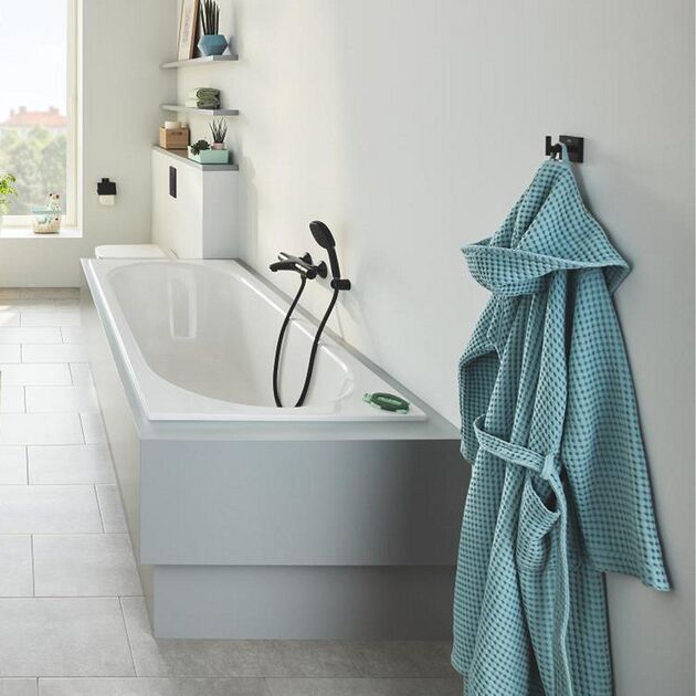 Набор аксессуаров для ванной комнаты Grohe QuickFix Start Cube 4 в 1 411152430, фото , зображення 8 | SNABZHENIE.com.ua