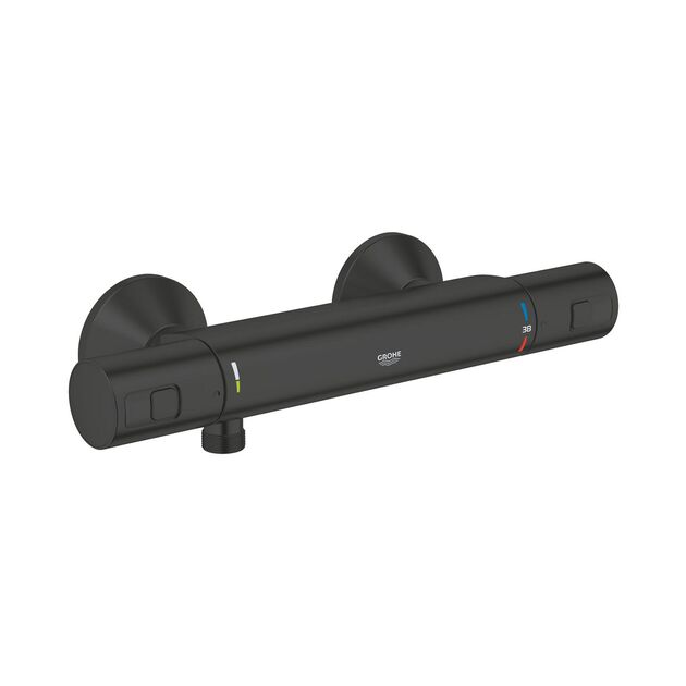 Смеситель термостатический для душа Grohe QuickFix Start Black UA303908T2, фото , изображение 4 | SNABZHENIE.com.ua Смеситель термостатический для душа Grohe QuickFix Start Black UA303908T2, фото , изображение 4 | SNABZHENIE.com.ua