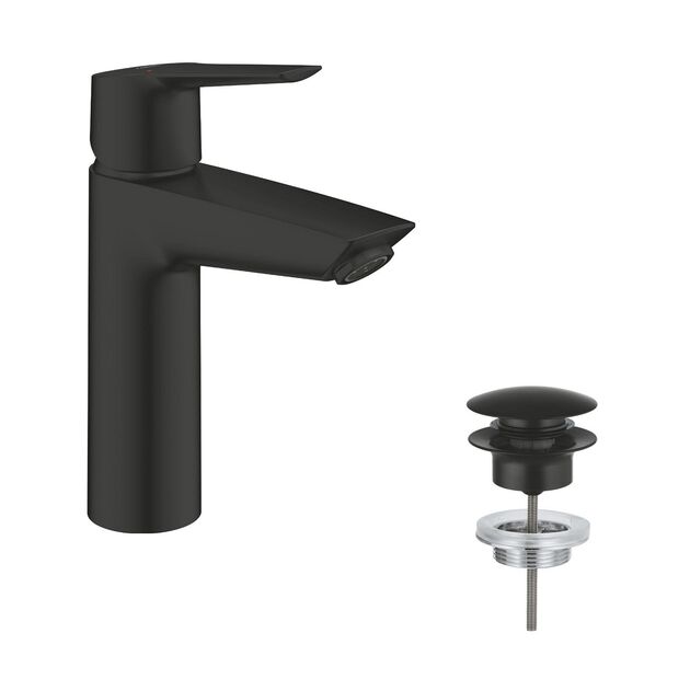 Набор смесителей 3 в 1 для ванной комнаты Grohe QuickFix Start Black UA303305RM, фото , изображение 4 | SNABZHENIE.com.ua Набор смесителей 3 в 1 для ванной комнаты Grohe QuickFix Start Black UA303305RM, фото , изображение 4 | SNABZHENIE.com.ua