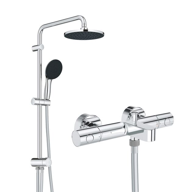 Смеситель термостатический для ванны Grohe QuickFix Precision Get UA202907TR, фото  | SNABZHENIE.com.ua