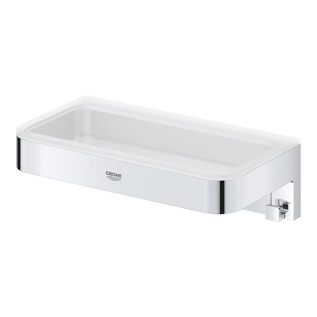 Полка для душа Grohe QuickFix Start Cube с крючками 41107000, фото , зображення 3 | SNABZHENIE.com.ua Полка для душа Grohe QuickFix Start Cube с крючками 41107000, фото , зображення 3 | SNABZHENIE.com.ua