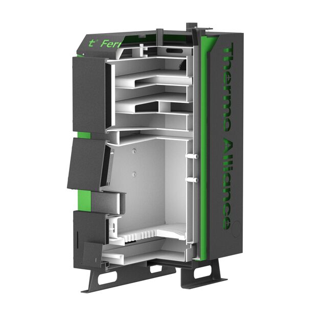 Котел твердотопливный стальной Thermo Alliance Ferrum Plus V 5.0  FSF+ 30, фото , изображение 4 | SNABZHENIE.com.ua Котел твердотопливный стальной Thermo Alliance Ferrum Plus V 5.0  FSF+ 30, фото , изображение 4 | SNABZHENIE.com.ua
