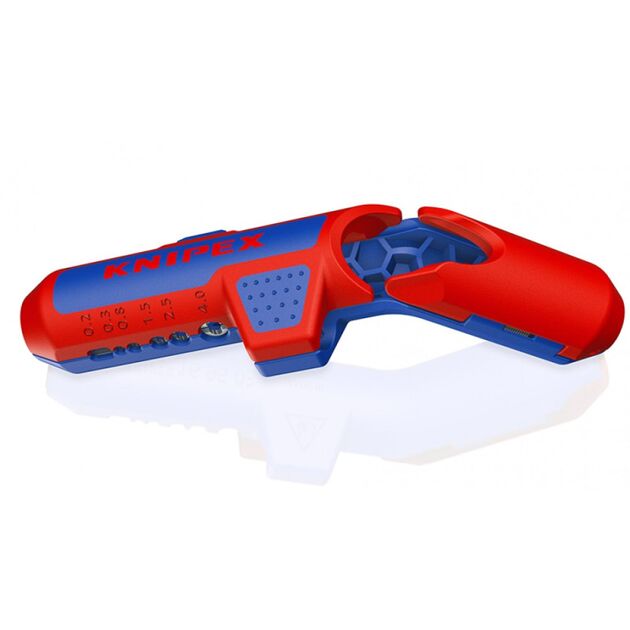 Прибор универсальный для удаления изоляции Knipex ErgoStrip 16 95 03 SB, фото  | SNABZHENIE.com.ua