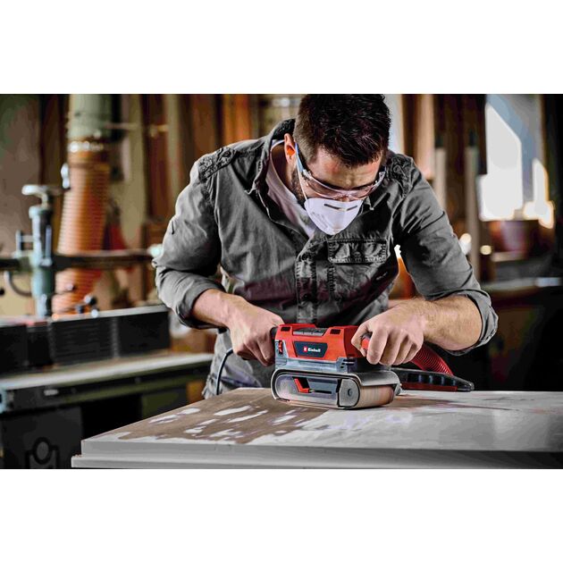 Шліфмашина стрічкова Einhell TE-BS 850 E, 850 Вт, 75х533 мм, кабель 3 м, 3.33 кг, фото , изображение 10 | SNABZHENIE.com.ua Шліфмашина стрічкова Einhell TE-BS 850 E, 850 Вт, 75х533 мм, кабель 3 м, 3.33 кг, фото , изображение 10 | SNABZHENIE.com.ua
