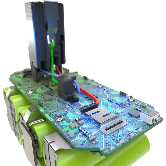 Акумулятор Ryobi ONE+ RB1850X 18В 5А·год 0.7кг, фото , зображення 7 | SNABZHENIE.com.ua Акумулятор Ryobi ONE+ RB1850X 18В 5А·год 0.7кг, фото , зображення 7 | SNABZHENIE.com.ua