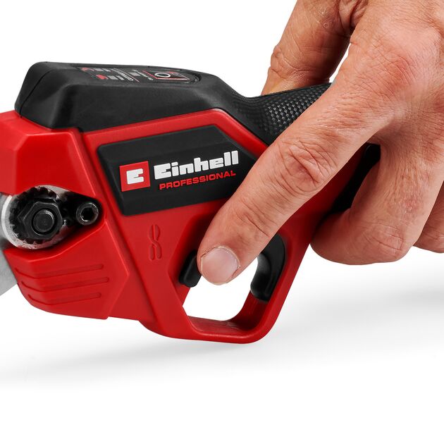 Секатор акумуляторний Einhell GP-LS 18/28 Li BL - Solo, PXC, 18В, безщітковий, товщ. 28/14 мм, сталь SK5, 0.82 кг (без АКБ і ЗП), фото , изображение 7 | SNABZHENIE.com.ua Секатор акумуляторний Einhell GP-LS 18/28 Li BL - Solo, PXC, 18В, безщітковий, товщ. 28/14 мм, сталь SK5, 0.82 кг (без АКБ і ЗП), фото , изображение 7 | SNABZHENIE.com.ua