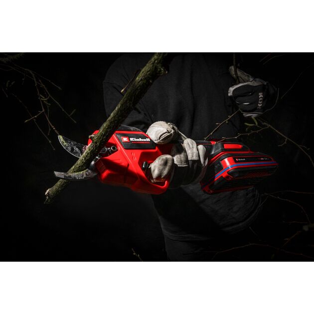 Секатор акумуляторний Einhell GP-LS 18/28 Li BL - Solo, PXC, 18В, безщітковий, товщ. 28/14 мм, сталь SK5, 0.82 кг (без АКБ і ЗП), фото , изображение 10 | SNABZHENIE.com.ua Секатор акумуляторний Einhell GP-LS 18/28 Li BL - Solo, PXC, 18В, безщітковий, товщ. 28/14 мм, сталь SK5, 0.82 кг (без АКБ і ЗП), фото , изображение 10 | SNABZHENIE.com.ua