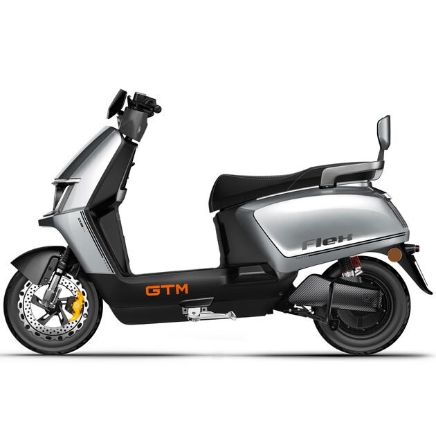GTM Скутер акумуляторний Flex, 1500Вт, 72V, швидкість 60км/год, запас ходу 80км, фото  | SNABZHENIE.com.ua