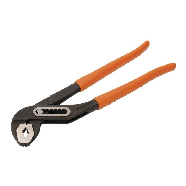 Щипцы трубные MASTERTOOL 250 мм CrV фосфатированные 25-4250, фото  | SNABZHENIE.com.ua
