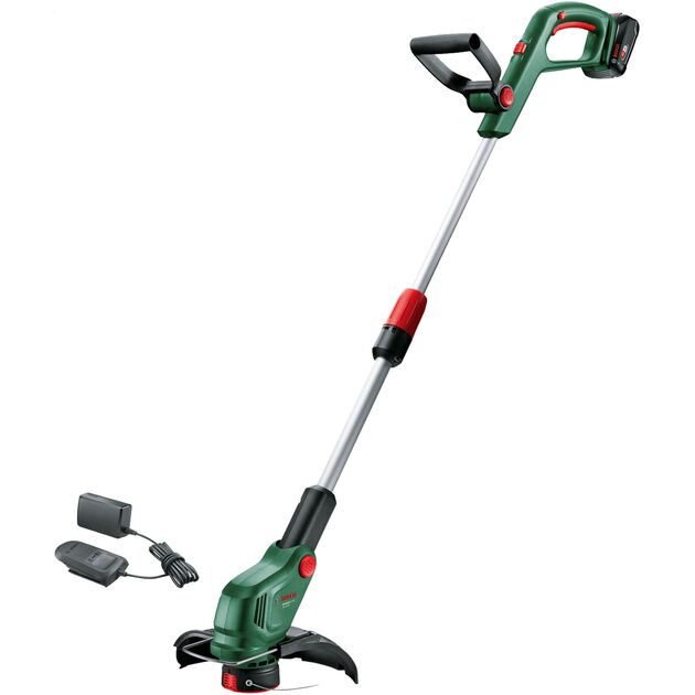 Тример садовий акумуляторний Bosch UniversalGrassCut 18V-26-500  1х2.5А·год 26см ЗП AL 18V-20 3.5кг, фото , зображення 6 | SNABZHENIE.com.ua Тример садовий акумуляторний Bosch UniversalGrassCut 18V-26-500  1х2.5А·год 26см ЗП AL 18V-20 3.5кг, фото , зображення 6 | SNABZHENIE.com.ua