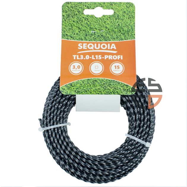 Косильная леска SEQUOIA TL3.0-L15-Profi (15 м), фото  | SNABZHENIE.com.ua