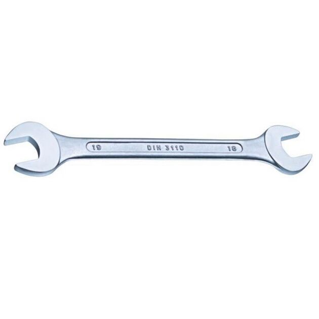 Ключ рожковый MASTERTOOL COLD STAMPED 16х17 мм CrV DIN3110 SS 70-1617, фото  | SNABZHENIE.com.ua