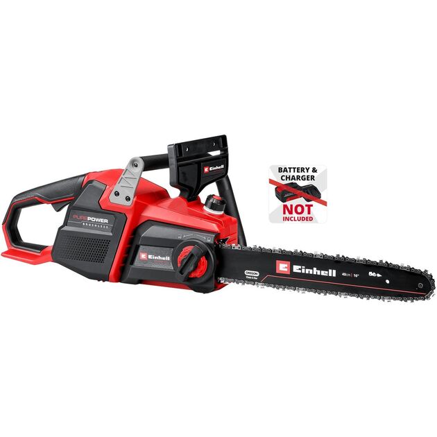 Пила ланцюгова акумуляторна Einhell GP-LC 36/40 Li BL - Solo, PXC, 36В, шина 40 см, безщіткова, 19 м/с, 4.8 кг (без АКБ та ЗП), фото  | SNABZHENIE.com.ua