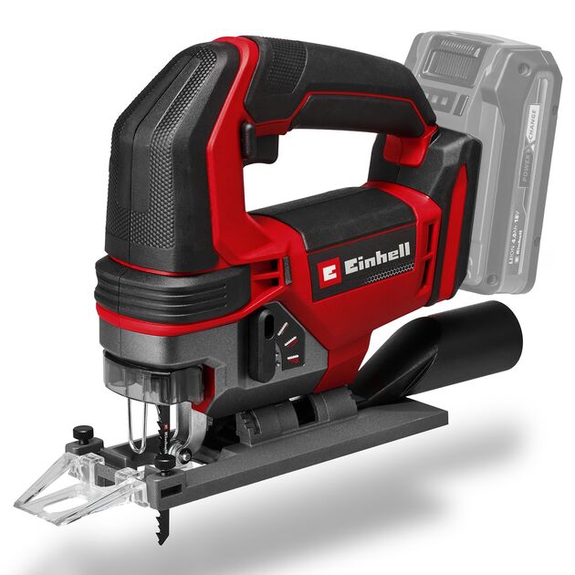 Лобзик акумуляторний Einhell TE-JS 18/100 Li - Solo, PXC, 18В, 3000 об/хв, ход 26 мм, 1.87 кг (без АКБ і ЗП), фото , изображение 3 | SNABZHENIE.com.ua Лобзик акумуляторний Einhell TE-JS 18/100 Li - Solo, PXC, 18В, 3000 об/хв, ход 26 мм, 1.87 кг (без АКБ і ЗП), фото , изображение 3 | SNABZHENIE.com.ua