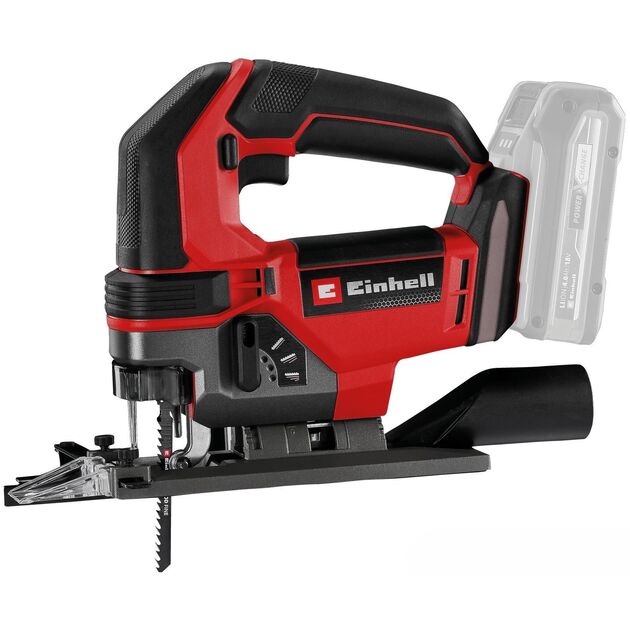 Лобзик акумуляторний Einhell TE-JS 18/100 Li - Solo, PXC, 18В, 3000 об/хв, ход 26 мм, 1.87 кг (без АКБ і ЗП), фото  | SNABZHENIE.com.ua