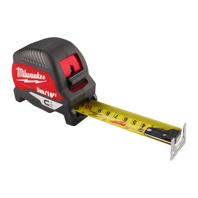 Рулетка магнітна MAGNETIC MILWAUKEE (Gen4), (полотно 30мм), 5м/16фт, фото , изображение 2 | SNABZHENIE.com.ua Рулетка магнітна MAGNETIC MILWAUKEE (Gen4), (полотно 30мм), 5м/16фт, фото , изображение 2 | SNABZHENIE.com.ua