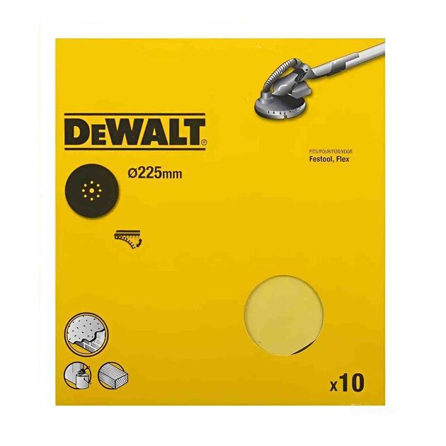 Шліфшкурка самоклеюча для ексцентрикових шліфмашин DeWALT DT3170, фото  | SNABZHENIE.com.ua