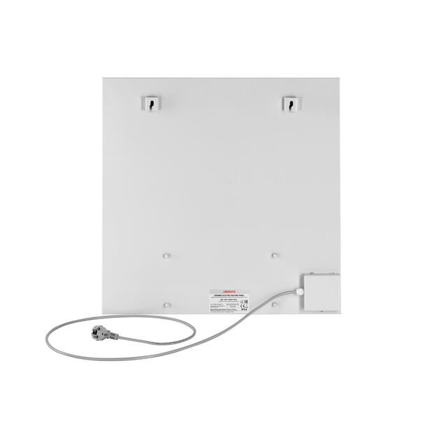 Керамічна електронагрівальна панель Ardesto HCP-395WT-ECO, 395 Вт, 8 м2, 60 х 60 см, IP54, білий, фото , изображение 4 | SNABZHENIE.com.ua Керамічна електронагрівальна панель Ardesto HCP-395WT-ECO, 395 Вт, 8 м2, 60 х 60 см, IP54, білий, фото , изображение 4 | SNABZHENIE.com.ua
