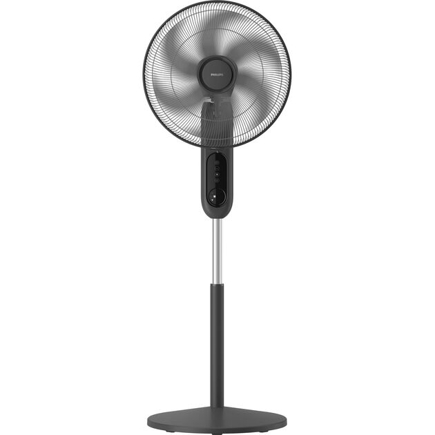 Вентилятор Philips підлоговий Series 1001, 45см, 47Вт, пульт ДК, опора кругла, ароматерапія, чорний, фото  | SNABZHENIE.com.ua