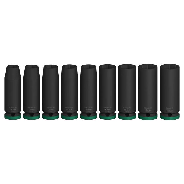Набір ударних торцевих головок Bosch Professional Deep 9шт 1/2", фото , зображення 3 | SNABZHENIE.com.ua