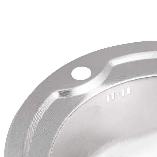 Кухонная мойка Brinex 510-D 0,8 мм Micro Decor (BRIN510MDEC08), фото , изображение 6 | SNABZHENIE.com.ua Кухонная мойка Brinex 510-D 0,8 мм Micro Decor (BRIN510MDEC08), фото , изображение 6 | SNABZHENIE.com.ua
