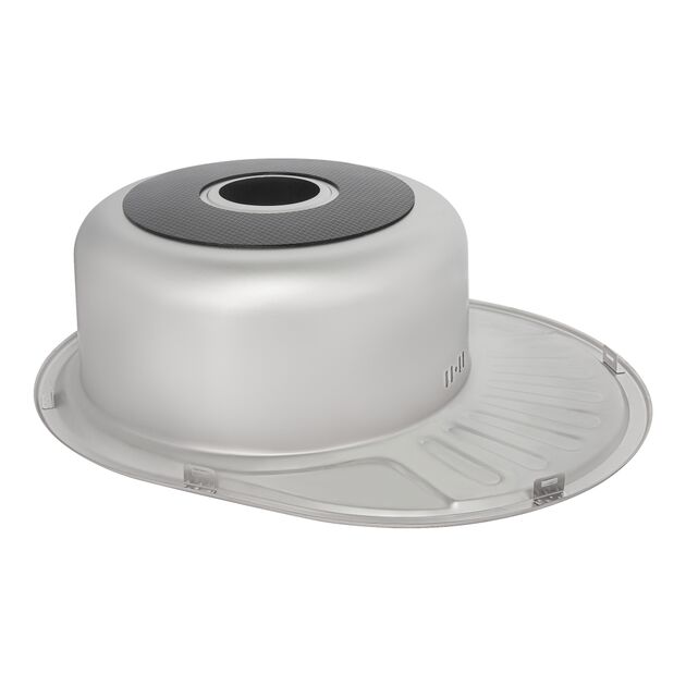 Кухонная мойка Brinex 5745 0,8 мм Satin (BRIN5745SAT08), фото , зображення 5 | SNABZHENIE.com.ua Кухонная мойка Brinex 5745 0,8 мм Satin (BRIN5745SAT08), фото , зображення 5 | SNABZHENIE.com.ua