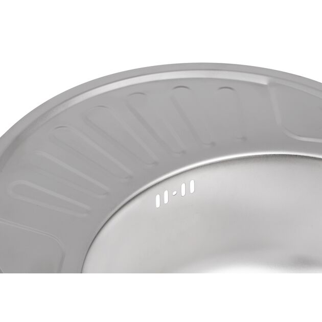 Кухонная мойка Brinex 5745 0,8 мм Satin (BRIN5745SAT08), фото , зображення 6 | SNABZHENIE.com.ua Кухонная мойка Brinex 5745 0,8 мм Satin (BRIN5745SAT08), фото , зображення 6 | SNABZHENIE.com.ua