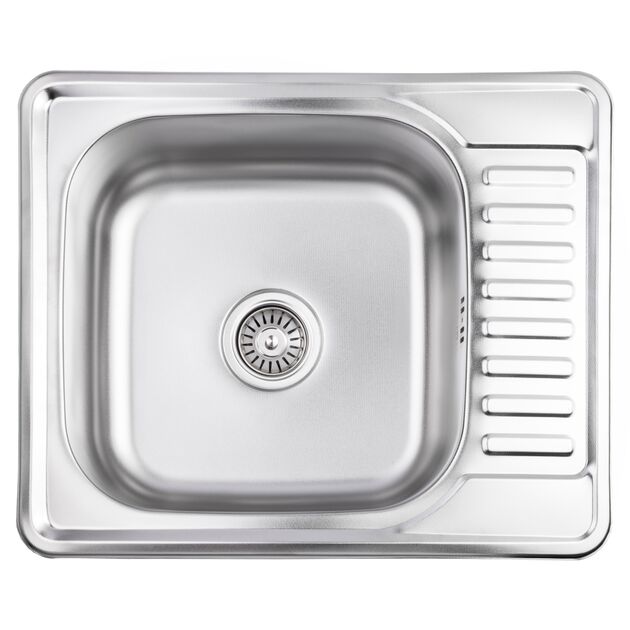 Кухонная мойка Brinex 5848 0,8 мм Micro Decor (BRIN5848MDEC08), фото  | SNABZHENIE.com.ua