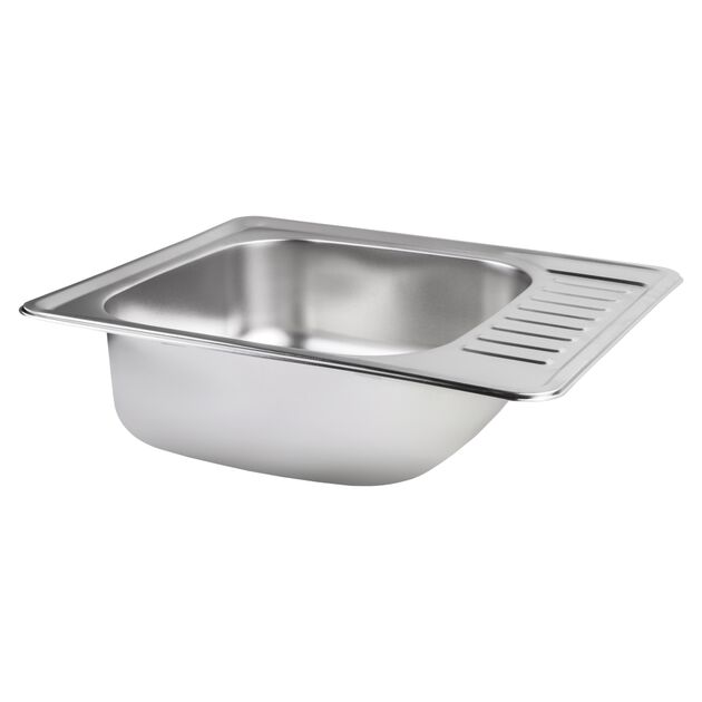 Кухонная мойка Brinex 5848 0,8 мм Micro Decor (BRIN5848MDEC08), фото , зображення 3 | SNABZHENIE.com.ua Кухонная мойка Brinex 5848 0,8 мм Micro Decor (BRIN5848MDEC08), фото , зображення 3 | SNABZHENIE.com.ua