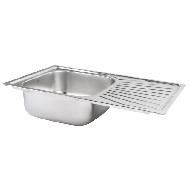 Кухонная мойка Brinex 7848 0,8 мм Micro Decor (BRIN7848MDEC08), фото , зображення 3 | SNABZHENIE.com.ua Кухонная мойка Brinex 7848 0,8 мм Micro Decor (BRIN7848MDEC08), фото , зображення 3 | SNABZHENIE.com.ua