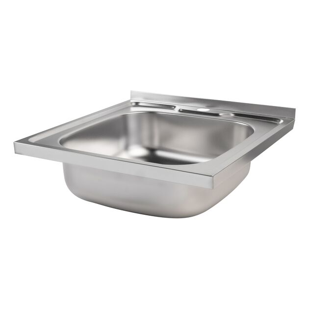 Кухонная мойка Brinex 5050 0,6 мм Satin (BRIN5050SAT06), фото , зображення 4 | SNABZHENIE.com.ua Кухонная мойка Brinex 5050 0,6 мм Satin (BRIN5050SAT06), фото , зображення 4 | SNABZHENIE.com.ua