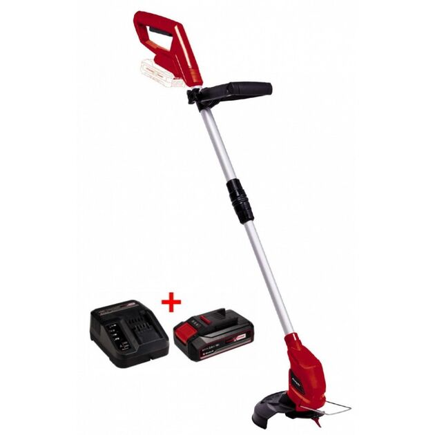 Тример садовий акумуляторний Einhell GC-CT 18/24 Li Kit PXC 18В акб 1х2.5А·год 24см 1.82кг, фото , изображение 2 | SNABZHENIE.com.ua Тример садовий акумуляторний Einhell GC-CT 18/24 Li Kit PXC 18В акб 1х2.5А·год 24см 1.82кг, фото , изображение 2 | SNABZHENIE.com.ua