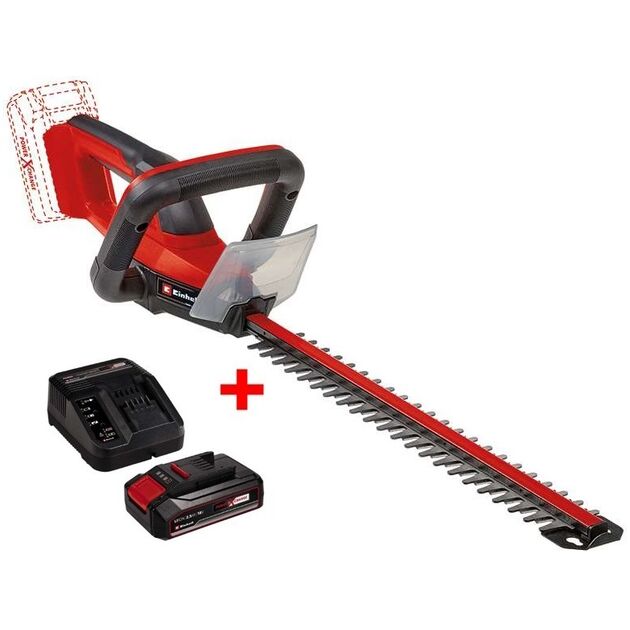 Кущоріз акумуляторний Einhell GE-CH 18/40 Li Kit PXC 18В акб 1х2.5А·год 40см крок різу 13мм 2кг, фото  | SNABZHENIE.com.ua