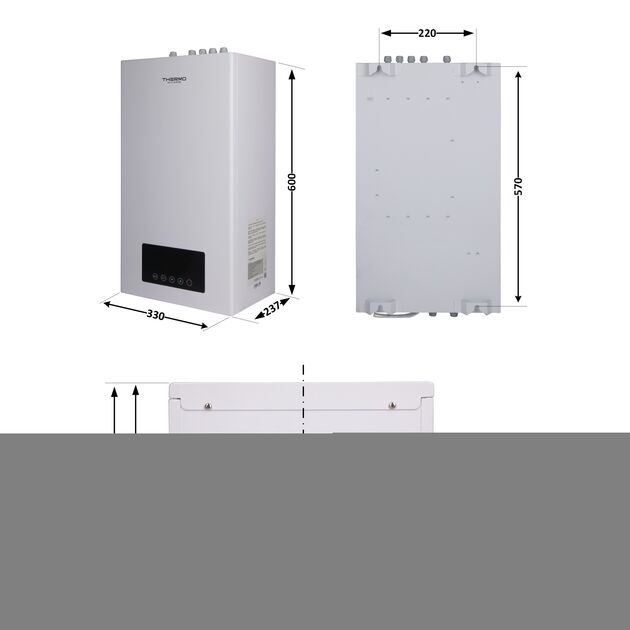 Котел электрический Thermo Alliance 4 кВт TA149DCN4, фото , зображення 2 | SNABZHENIE.com.ua Котел электрический Thermo Alliance 4 кВт TA149DCN4, фото , зображення 2 | SNABZHENIE.com.ua