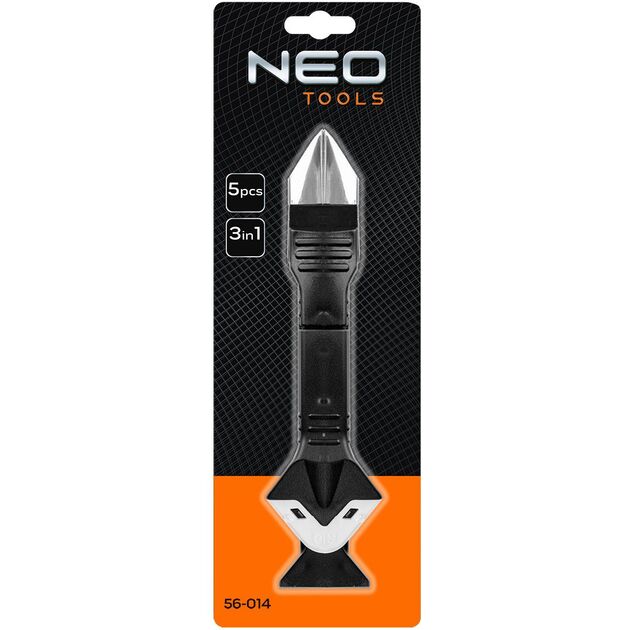 Шпатель для силіконовий та герметика Neo Tools, 185мм, 3-6-10-13-17мм, фото , изображение 9 | SNABZHENIE.com.ua Шпатель для силіконовий та герметика Neo Tools, 185мм, 3-6-10-13-17мм, фото , изображение 9 | SNABZHENIE.com.ua