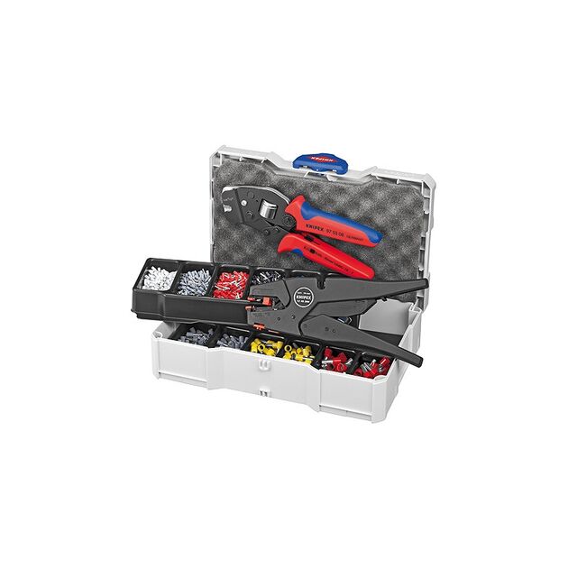 Набор кабельных наконечников для обжима KNIPEX 97 90 12, фото  | SNABZHENIE.com.ua