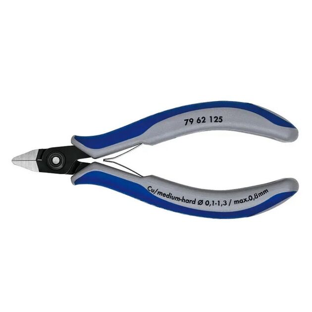 Кусачки боковые прецизионные KNIPEX 79 62 125 для электроники, фото  | SNABZHENIE.com.ua
