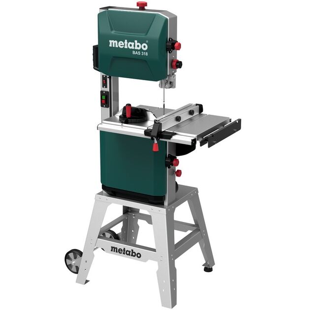 Пила стрічкова Metabo BAS 318 PRECISION WNB 900Вт висота різу 170мм опора 560x400мм 79кг, фото  | SNABZHENIE.com.ua