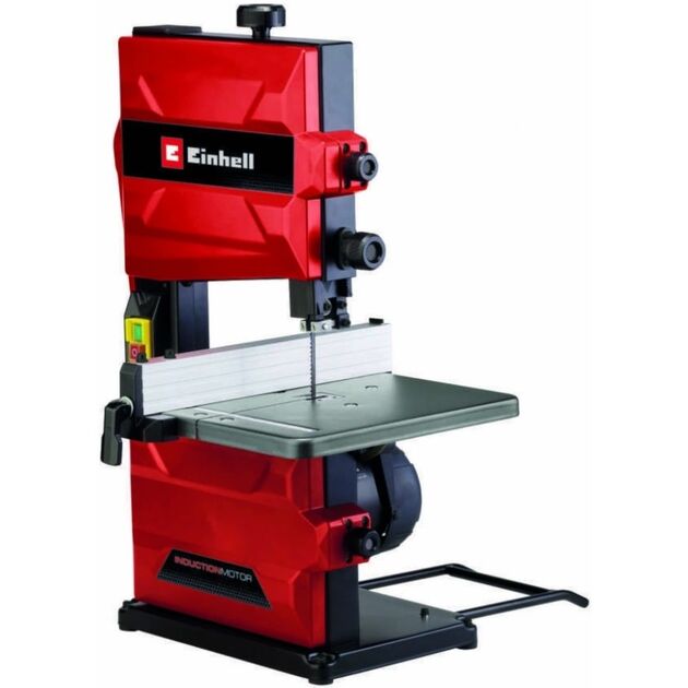 Пила стрічкова Einhell TC-SB 200/1, 250 Вт, 1400 об/хв, 900 м/хв, стіл 305x305 мм, виліт 200 мм, 15.8 кг, фото  | SNABZHENIE.com.ua